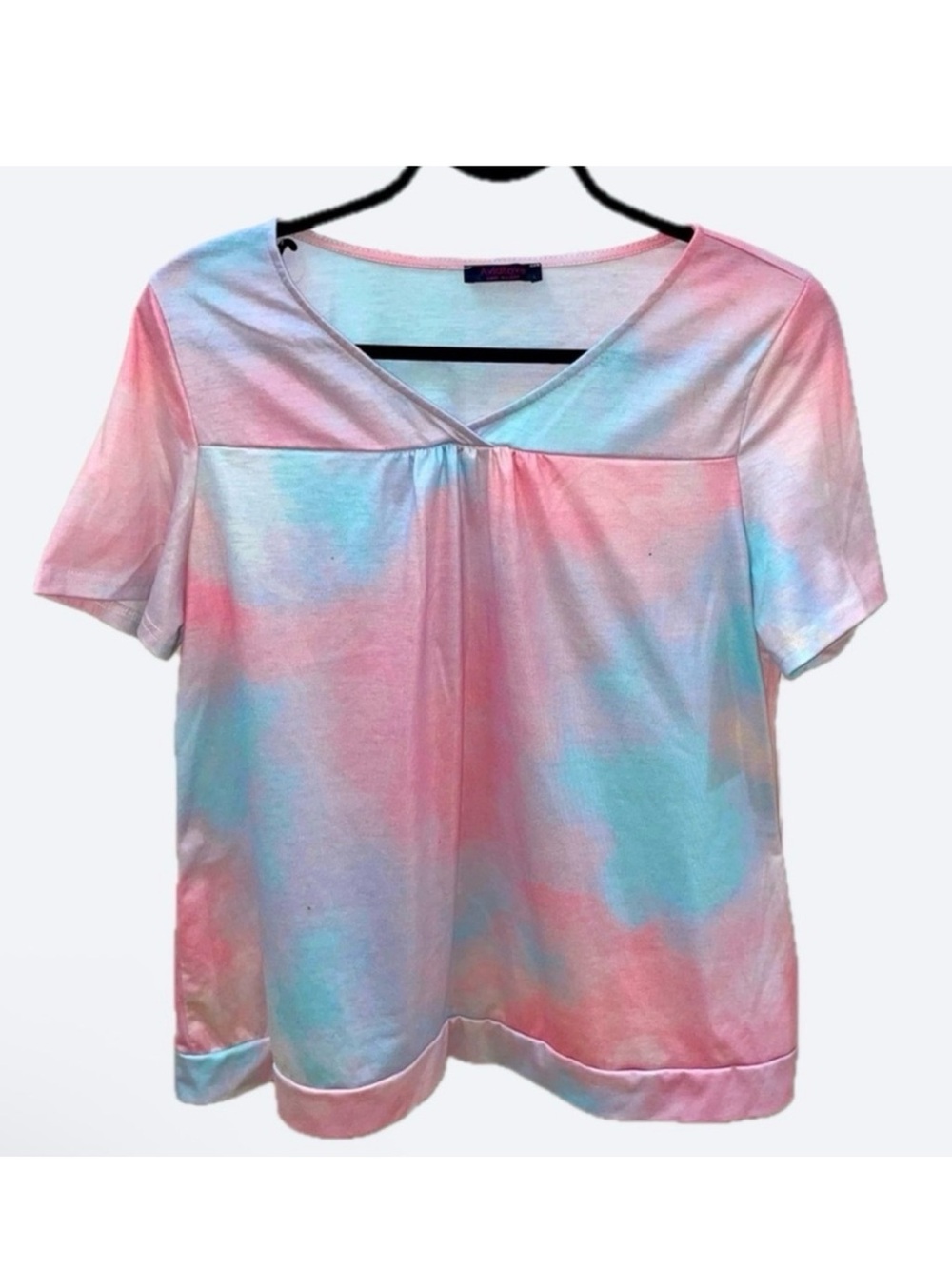 AVID LOVE Loungewear Shirt - Pastel Tie Dye